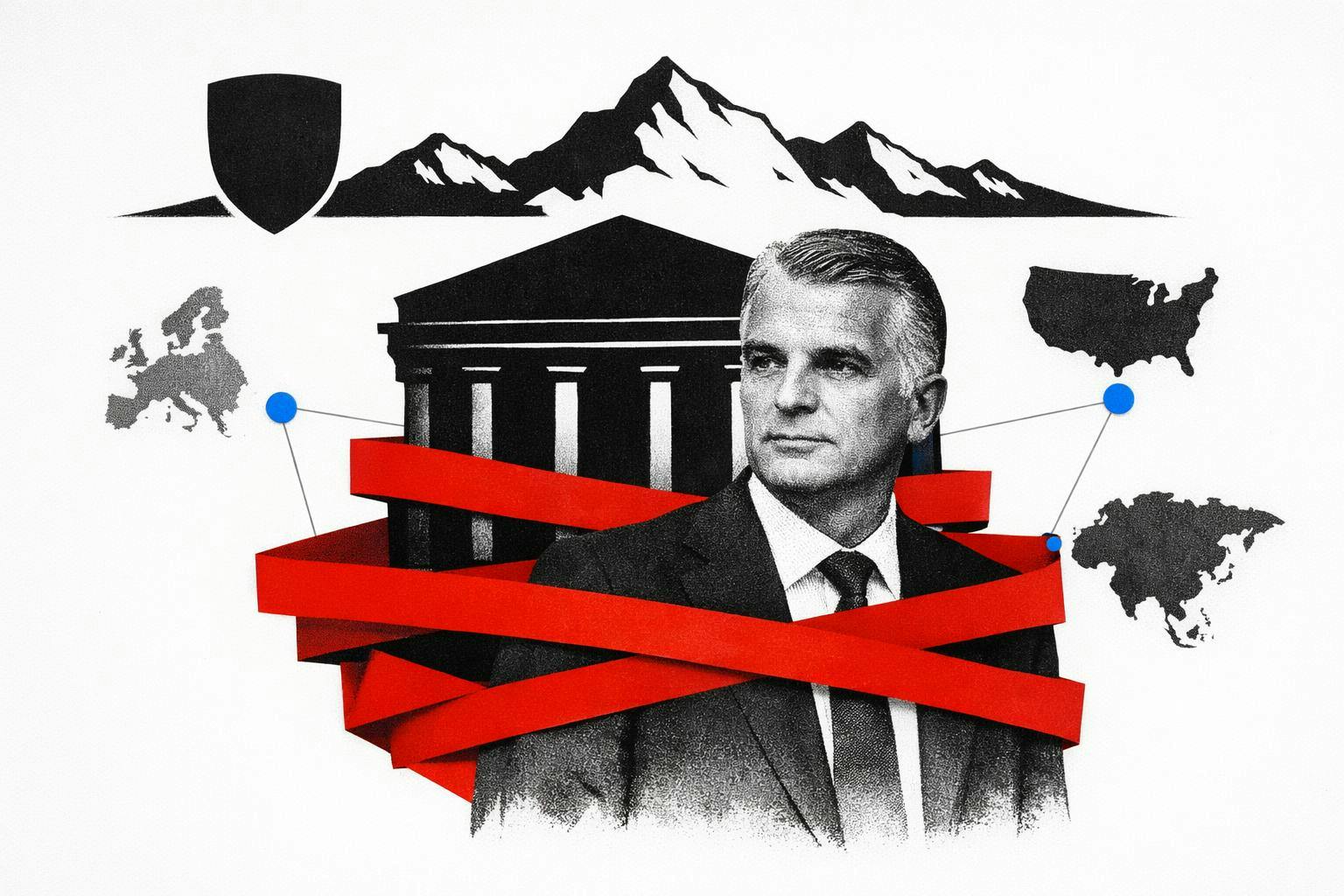 CEO Sergio Ermotti representing the steady leadership of UBS through 2027.