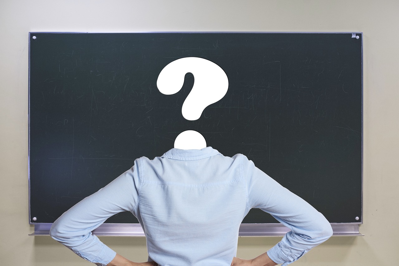 A conceptual image of a question mark indicating a help center or FAQ