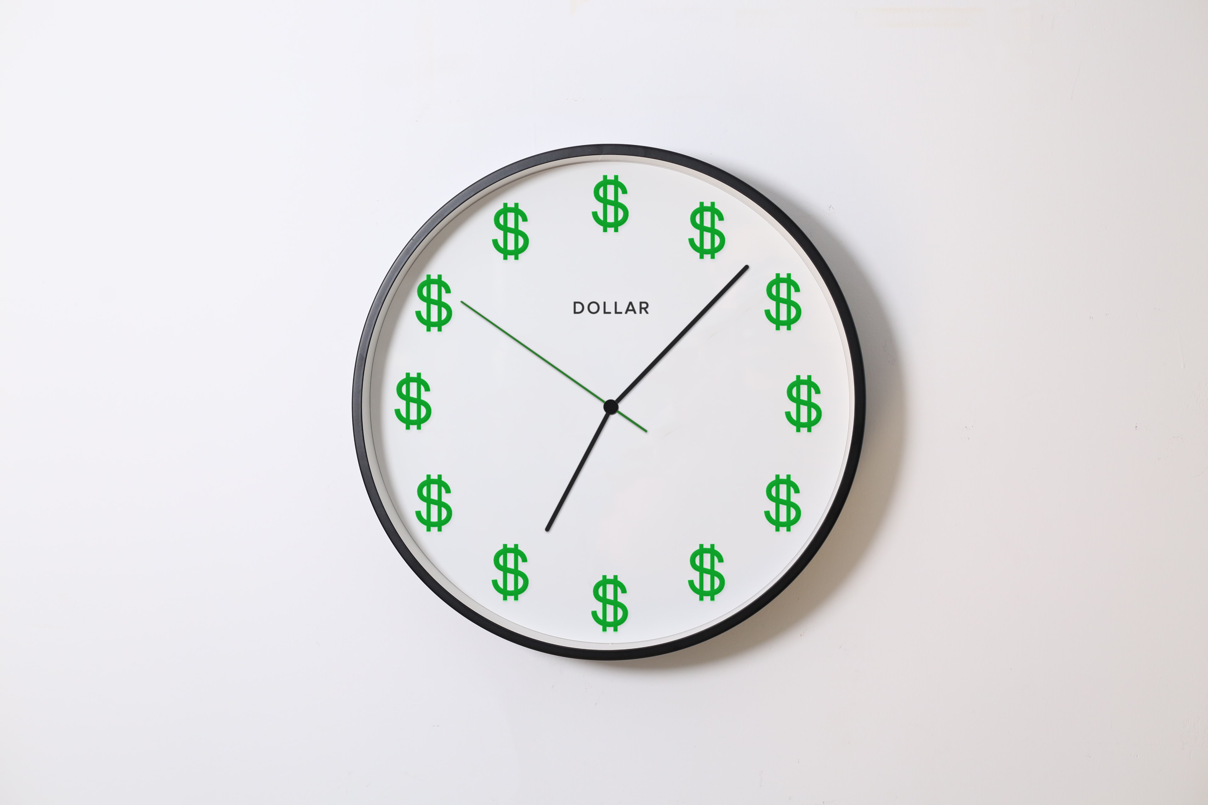 A clock with a dollar sign symbol representing the financial impact of time and the Medicare lookback period.