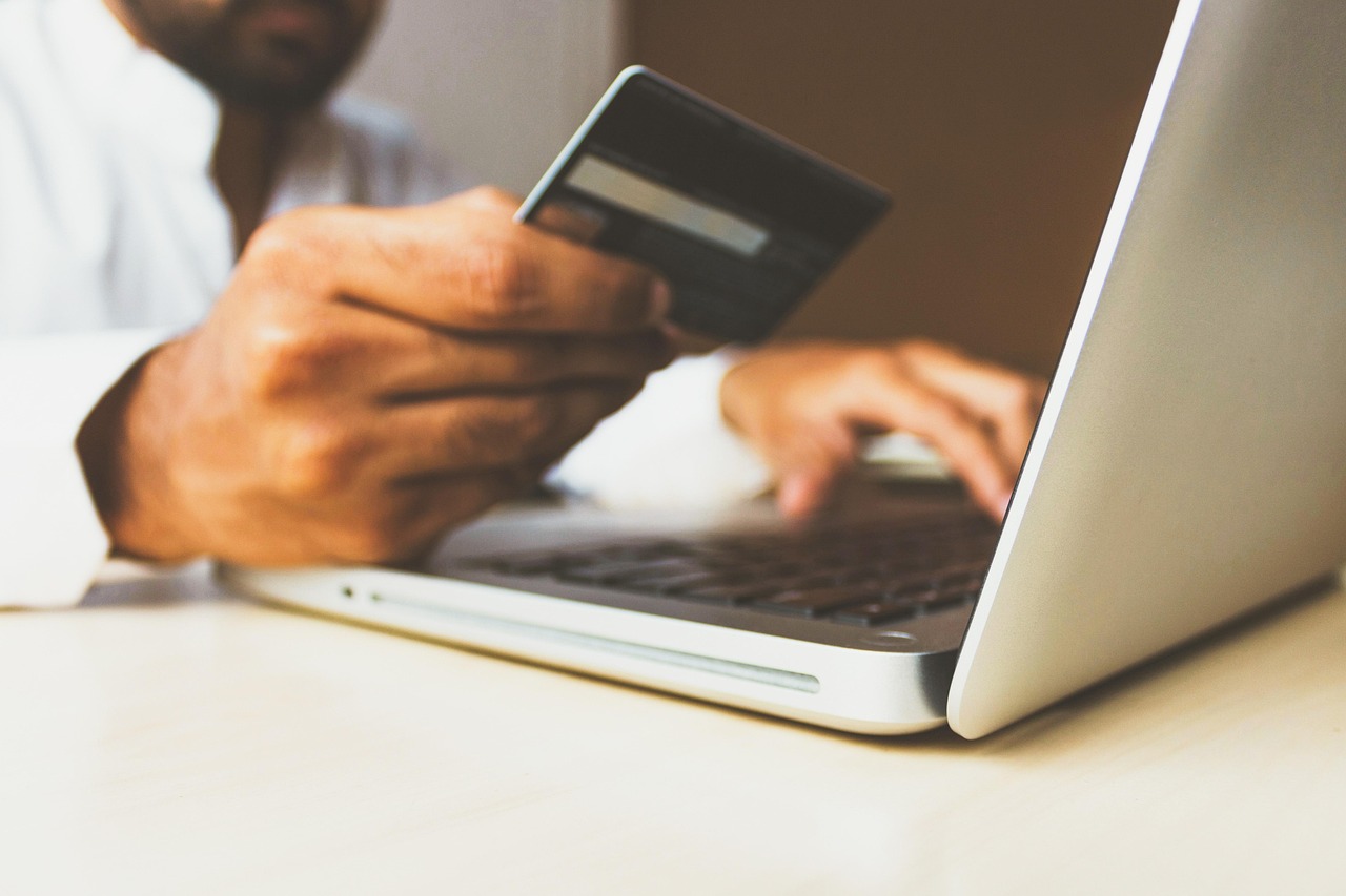 A close-up of a laptop screen showing a successful payment transaction or login.
