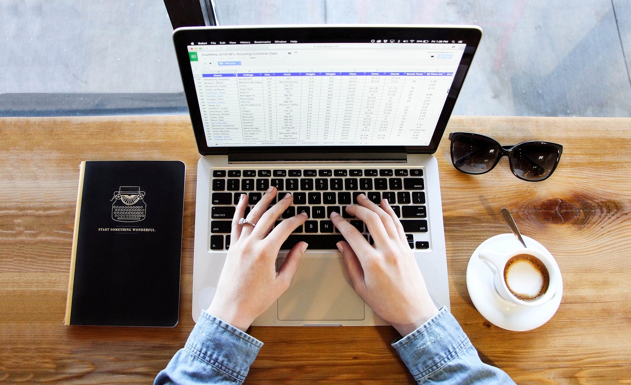 User troubleshooting login issues on a modern laptop computer