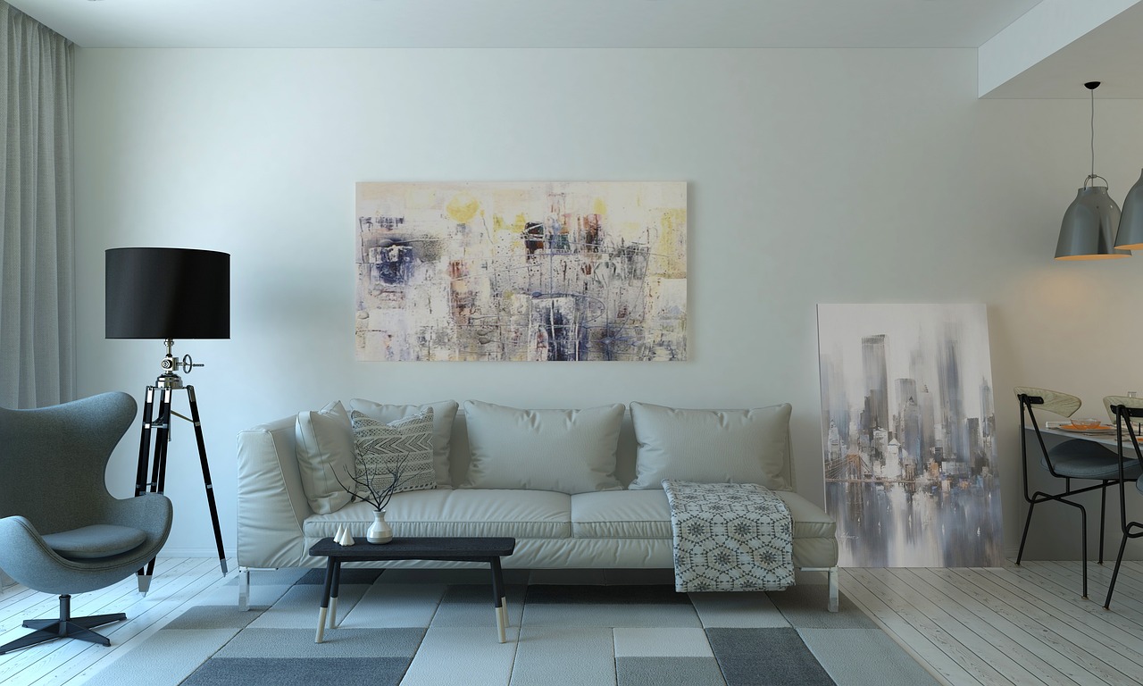 An organized home office setup in a Singapore HDB or Condo representing bill management.
